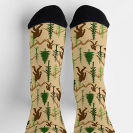 Calcetines Novedad de camping de caza de Bigfoot
