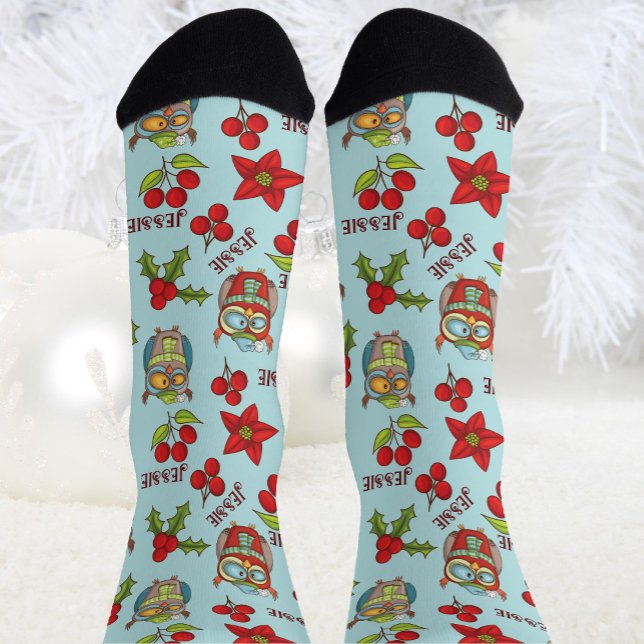Calcetines Novedad de Navidades de nombres personalizados de  (Subido por el creador)