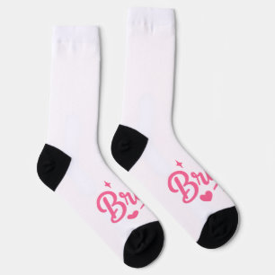 Calcetines Novia Neon Rosa