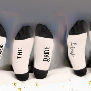 Calcetines Novia y novio con Boda con novia