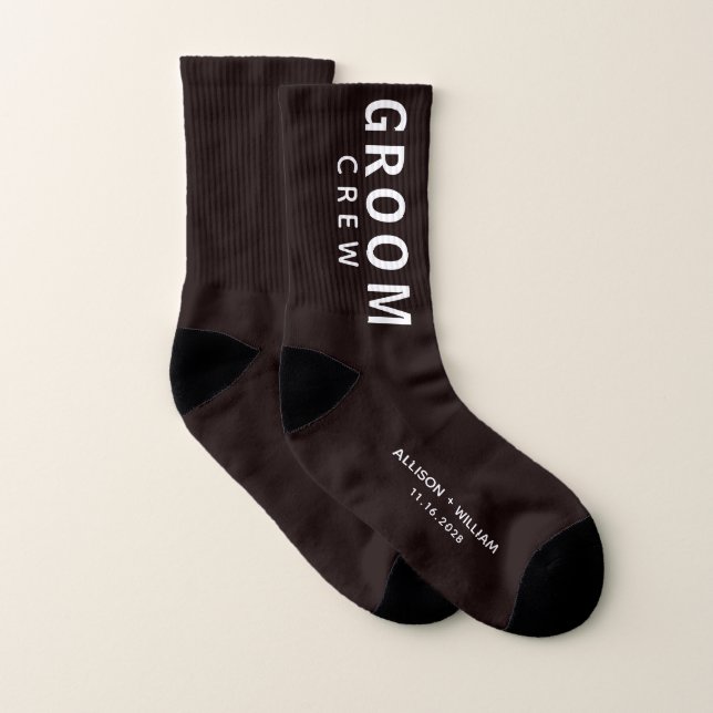 Calcetines Novio Equipo Personalizado (Par)
