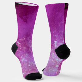 Calcetines Nubes negras rosadas