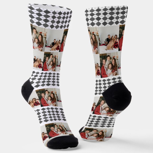 Calcetines Nuestra primera Navidad como Sr. y Sra. Newlywoed  (Angular)