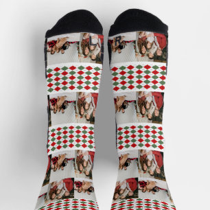 Calcetines Nuestra primera Navidad como Sr. y Sra. Newlywoed