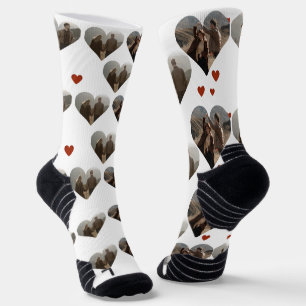 Calcetines Nuestro primer El día de San Valentín como Sr. y S