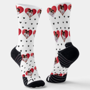 Calcetines Nuestro primer El día de San Valentín como Sr. y S
