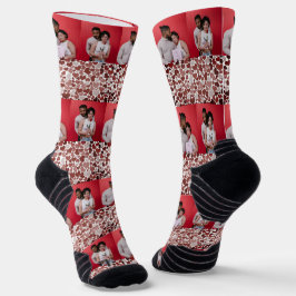 Calcetines Nuestro primer El día de San Valentín como Sr. y S