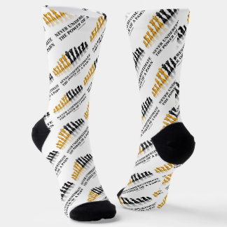 Calcetines Nunca Subestimes El Poder De Un Geek De Ajedrez Aj