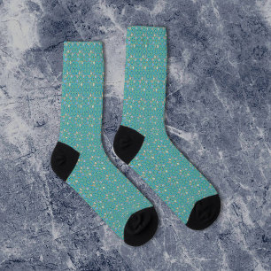 Calcetines Octo Brightener Arabesque Turquesa morisca