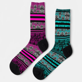 Calcetines Odd Skull Design Socks