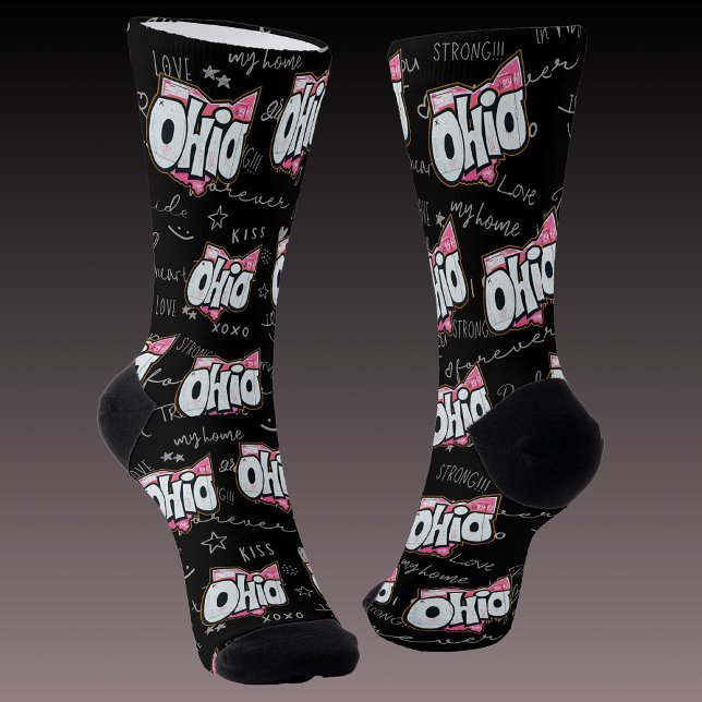 Calcetines Ohio, estado de buckeyes ee ee.uu. Socks (Subido por el creador)
