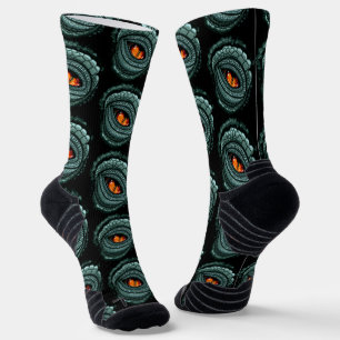 Calcetines Ojo de depredador reptil primitivo