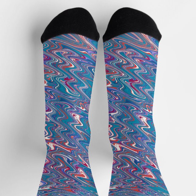 Calcetines Olas Funky Socks (Arriba)