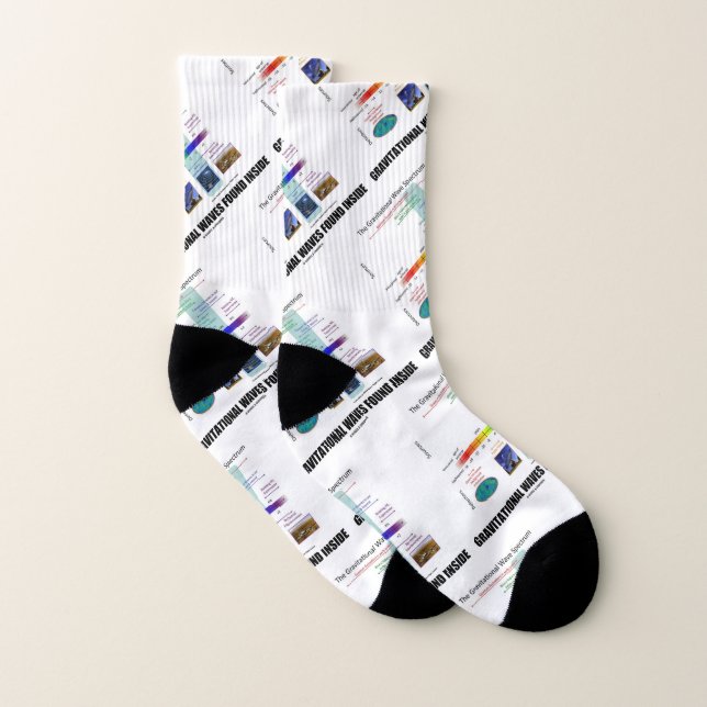 Calcetines Ondas Gravitacionales Encontradas Dentro Del Espec (Par)