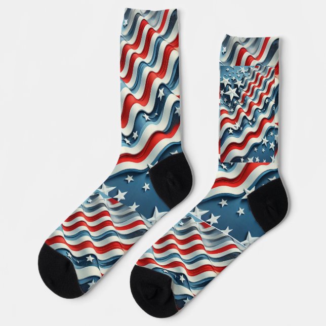 Calcetines Ondas patrióticas (Izquierda)