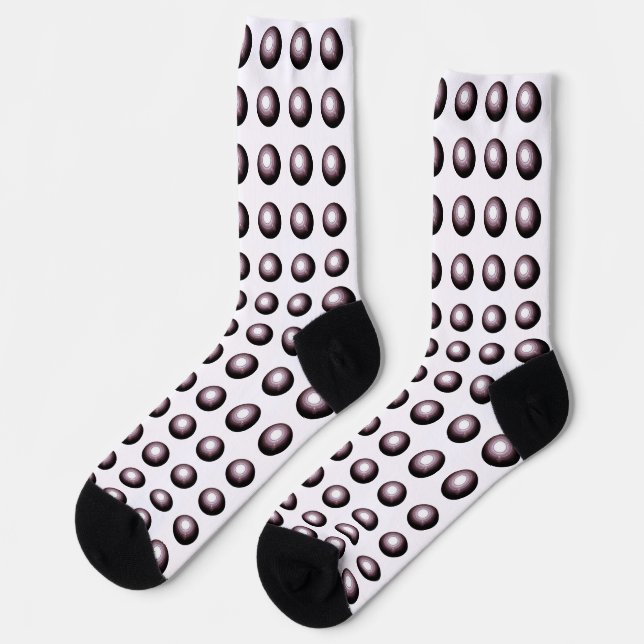 Calcetines Optical Illusion Fun Full of Holes Robotics (Izquierda)