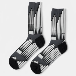 Calcetines Organista Virtuoso de Órgano de Tubos 
