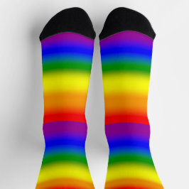 Calcetines Orgullo arcoíris gradiente LGBTQ