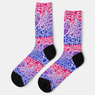 Calcetines Orgullo Bi Ondulado