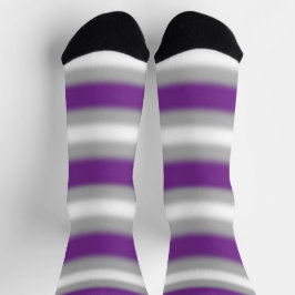 Calcetines Orgullo Gradient Greysexual 
