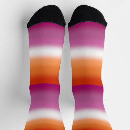 Calcetines Orgullo Lesbiana Gradiente 