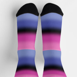 Calcetines Orgullo omnisexual degradado