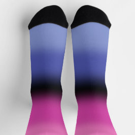 Calcetines Orgullo omnisexual degradado