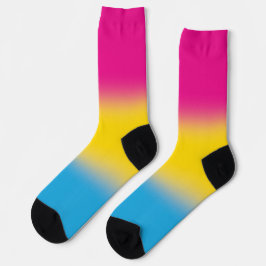 Calcetines Orgullo pansexual gradual