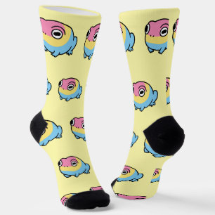 Calcetines Orgullo Rana Pansexual Gorda Orgullo
