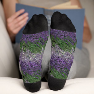 Calcetines Orgulloso Grungy Groovy Funky Trippy Genderqueer