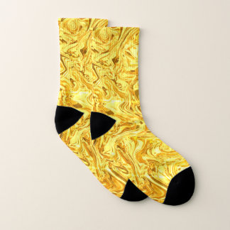Calcetines oro líquido