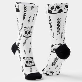 Calcetines Oso Adorable Escandinavo Panda