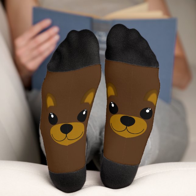 Calcetines Oso Kawaii (Abajo)