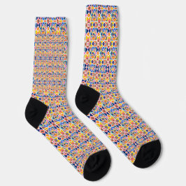 Calcetines Pair of colorful socks featuring a vibrant
