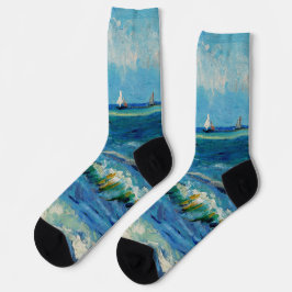 Calcetines Paisaje marino en Les Saintes-Maries Arte Fino