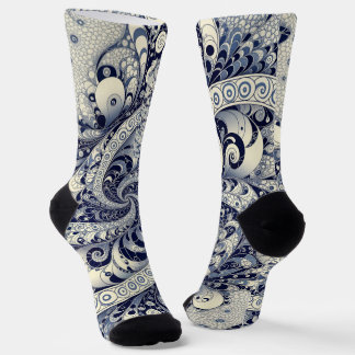 Calcetines Paisley Exótico Elegante
