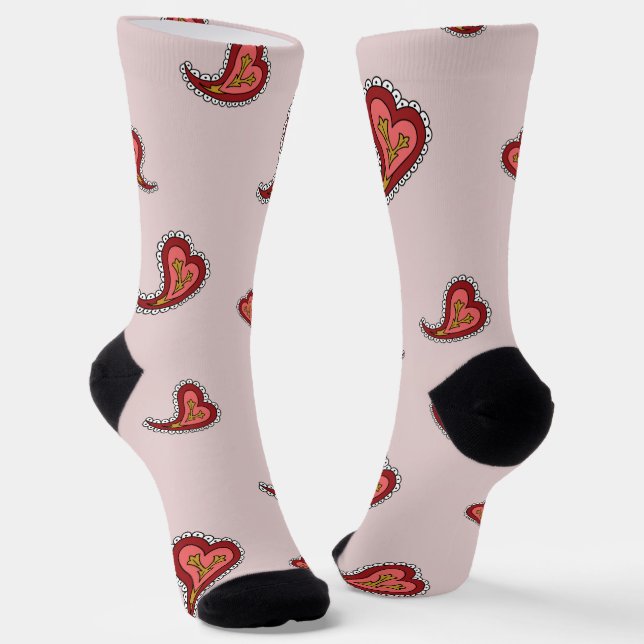 Calcetines Paisley Heart (Angular)