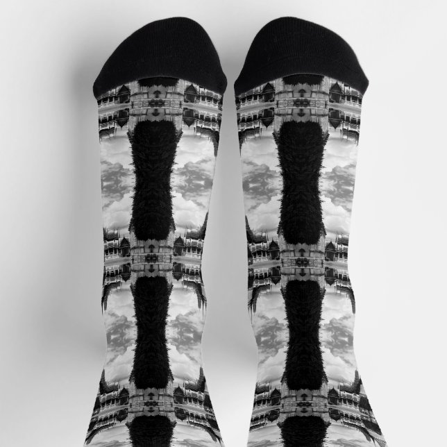 Calcetines Palacio Real de la Capilla de Bangkok (Arriba)