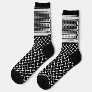 Calcetines palestinos de Keffiyeh