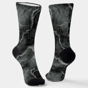 Calcetines Paleta monocroma Gris-Mármol negro