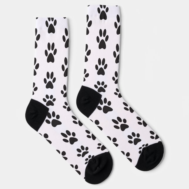 Calcetines Papá Perro Estampa de Perro (Derecha)