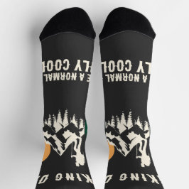 Calcetines Papá Senderista Personalizado Como Un Papá Normal 