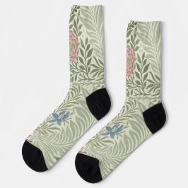 Calcetines Papel pintado floral Larkspur de William Morris