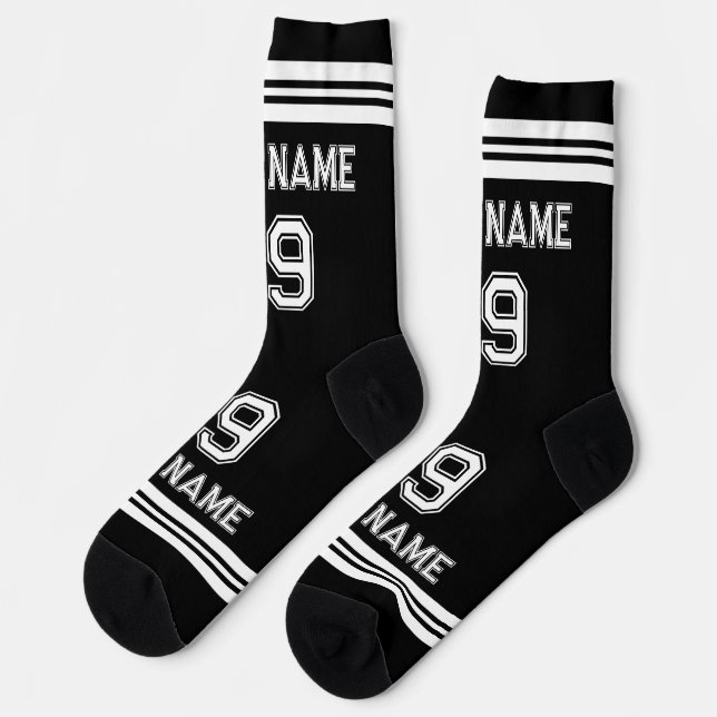 Calcetines para personalizados con número de camis (Izquierda)