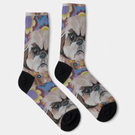 Calcetines para tripulación de Shi Tzu