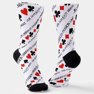 Calcetines Pasión Desenfrenada Para Los Soportes De Tarjeta D