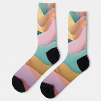 Calcetines Pastel Paradise Stripes Colección Sock para Mujere