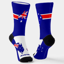 Calcetines Patriótico de la bandera australiana, Australia so