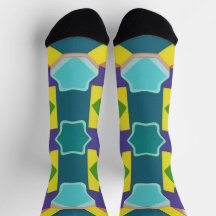 Patrón abstracto geométrico colorido