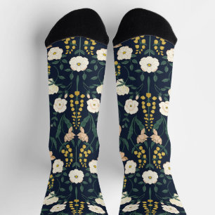 Calcetines Patrón Art Nouveau William-Morris